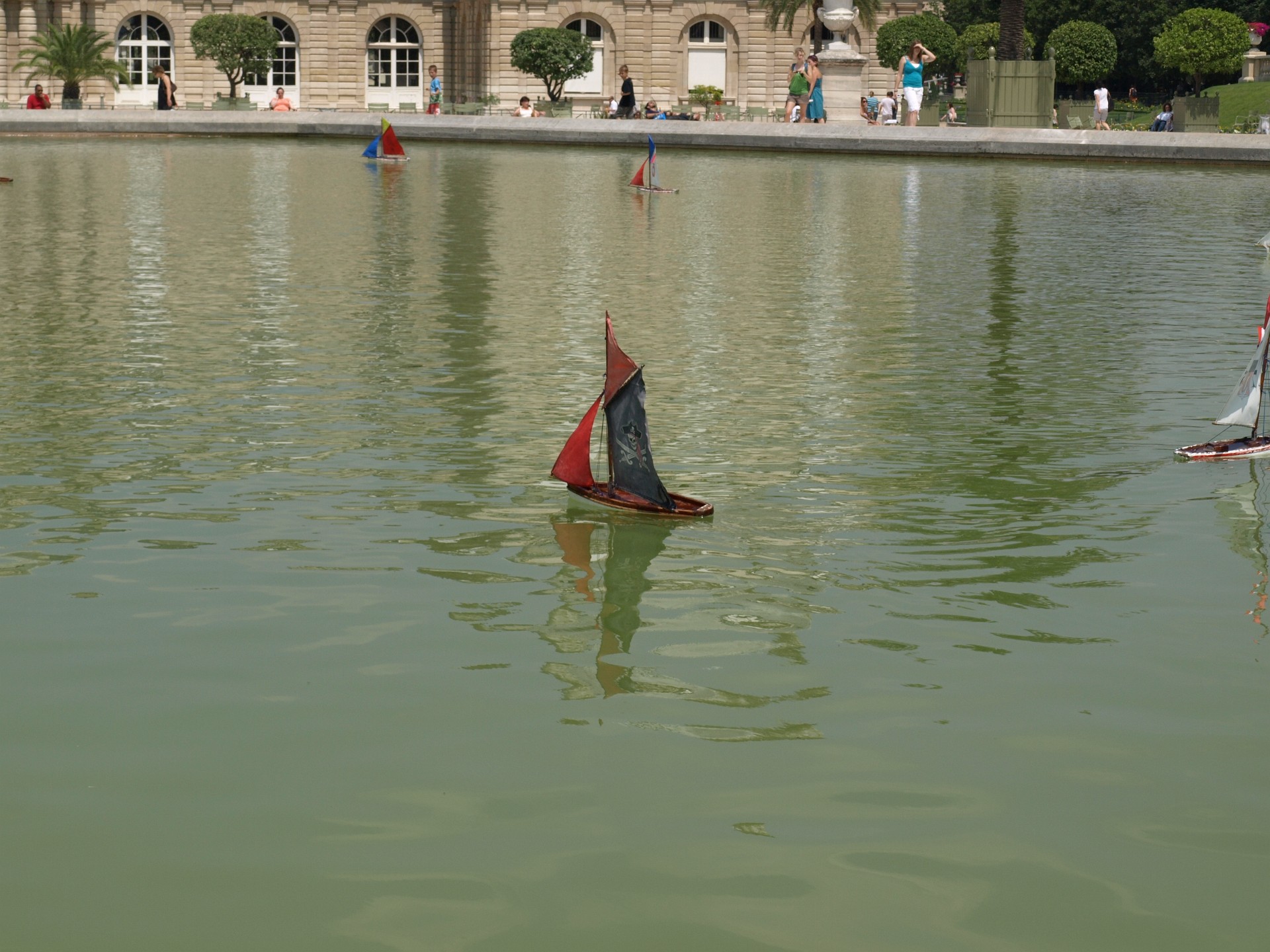 Pirate Ship on the Pond